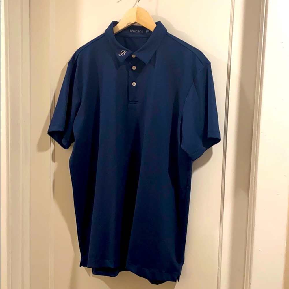 BONOBOS POLYESTER SPANDEX POLO SHIRT